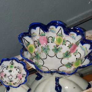 Vintage Japanese Porcelain Bowl Set